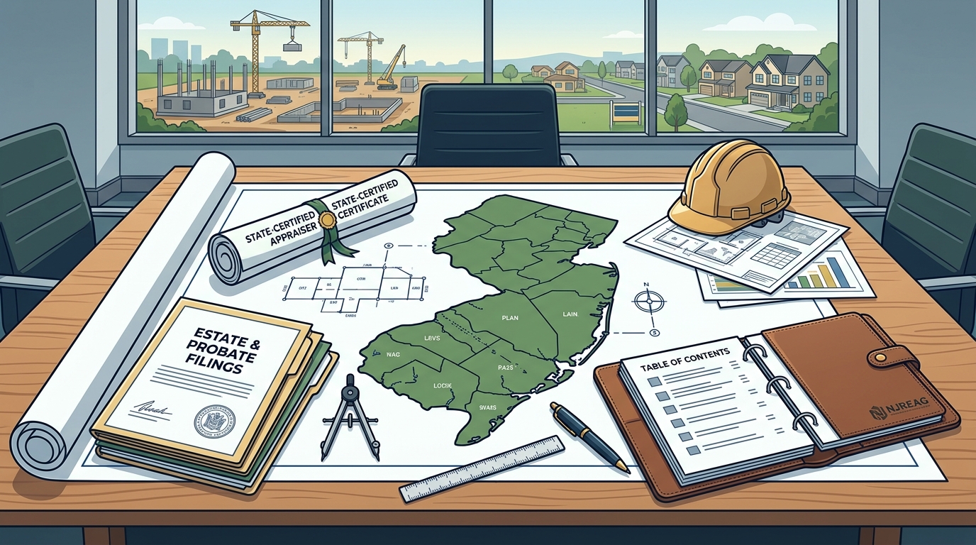 Land Appraisals for Developers and Estate Attorneys in NJ