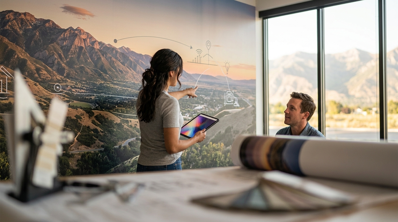 Where to Get Custom Business Wall Murals in Utah