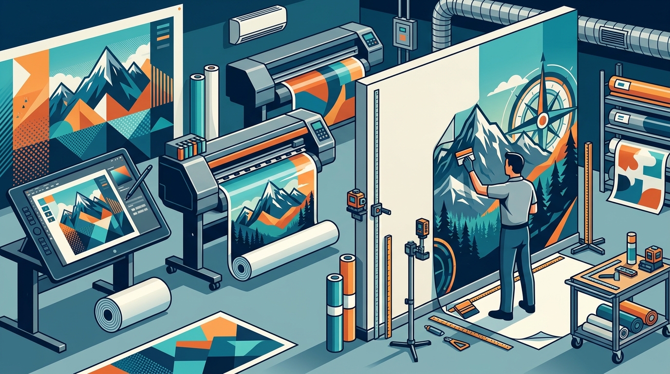 Where to Get Custom Business Wall Murals in Utah