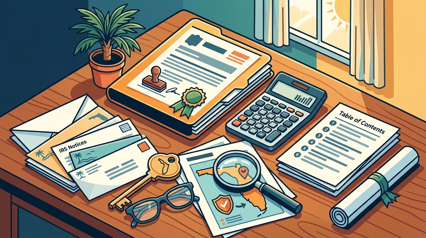 Resolve Back Taxes or an IRS Notice in Florida: A Guide