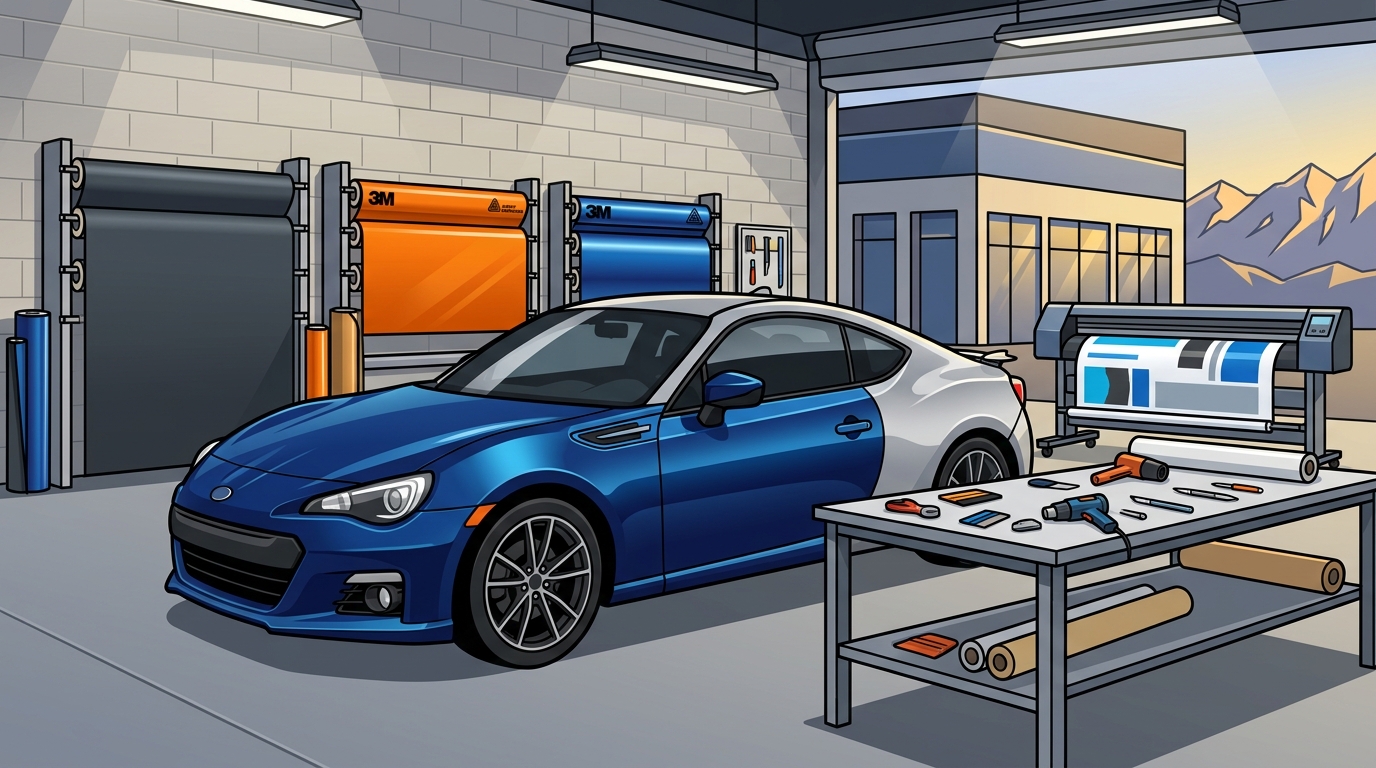 Utah Color Change Wrap Guide: Where to Get Your Vehicle Wrapped
