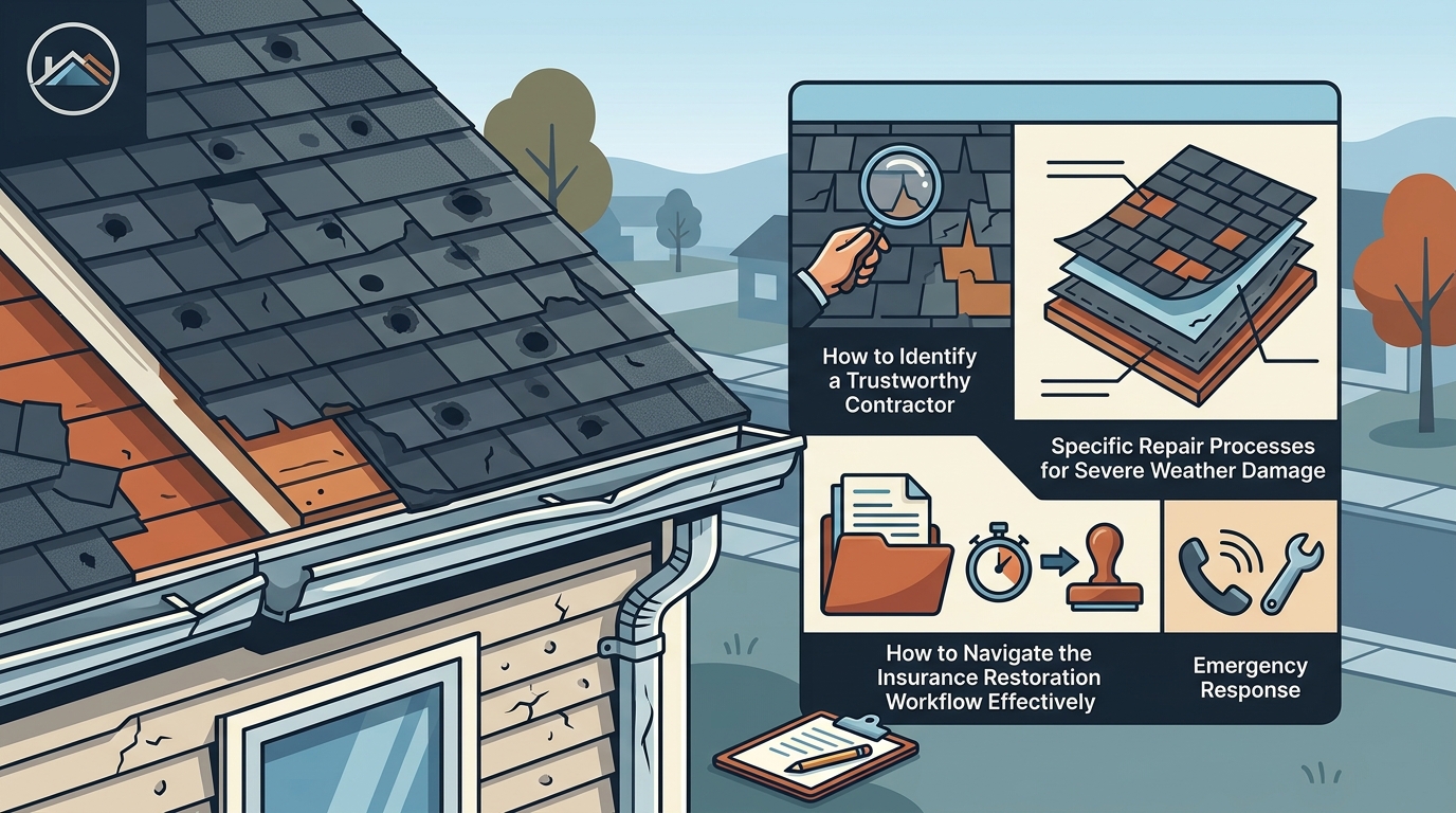 Cincinnati Hail and Storm Damage Repair Guide