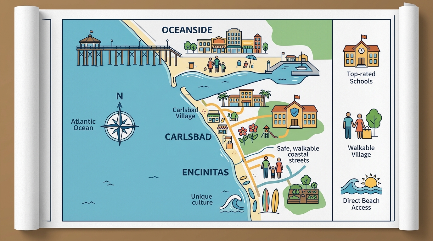 Best North County San Diego Communities for Families and Coastal