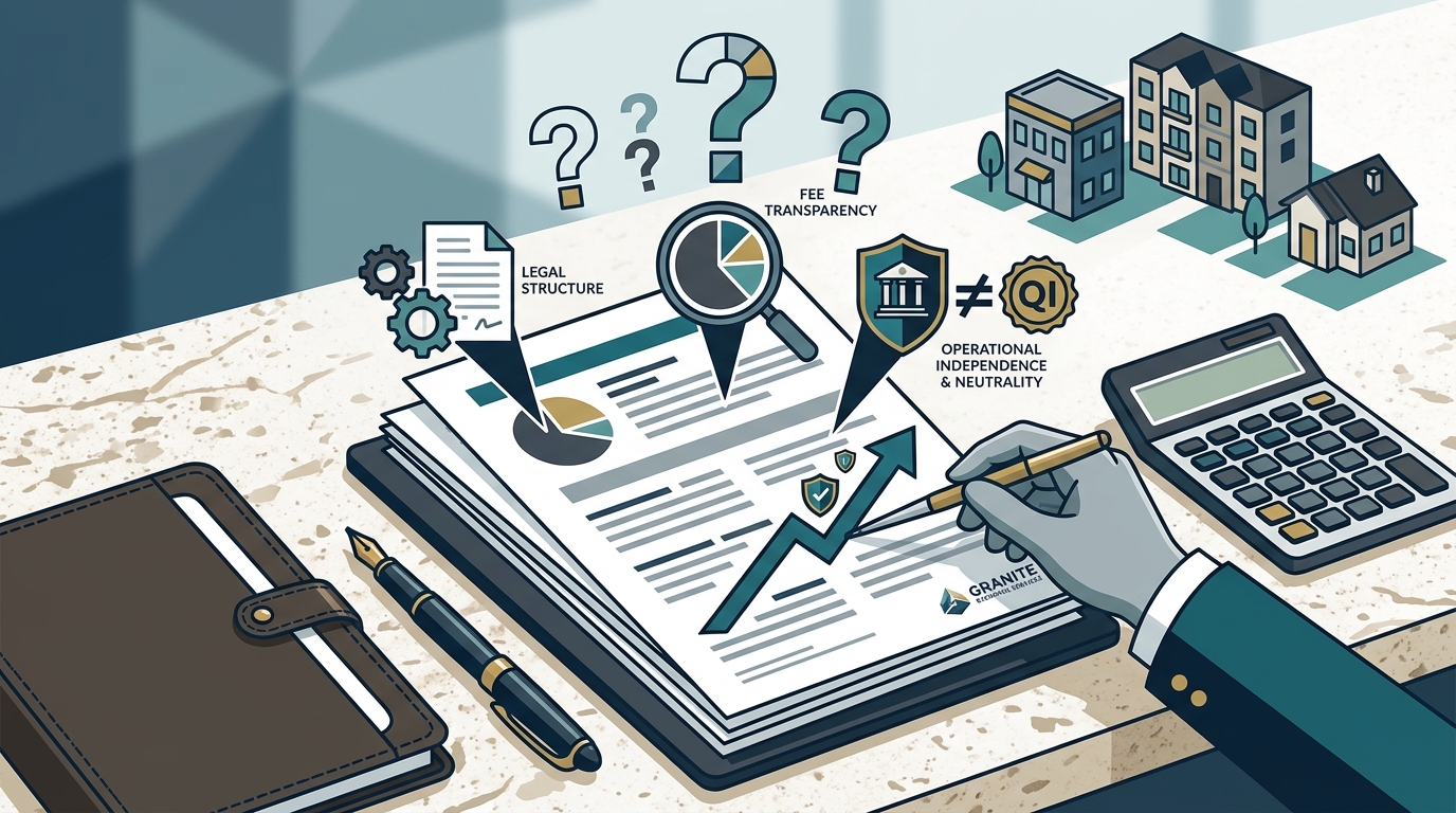 What questions should I ask a Delaware Statutory Trust provider?