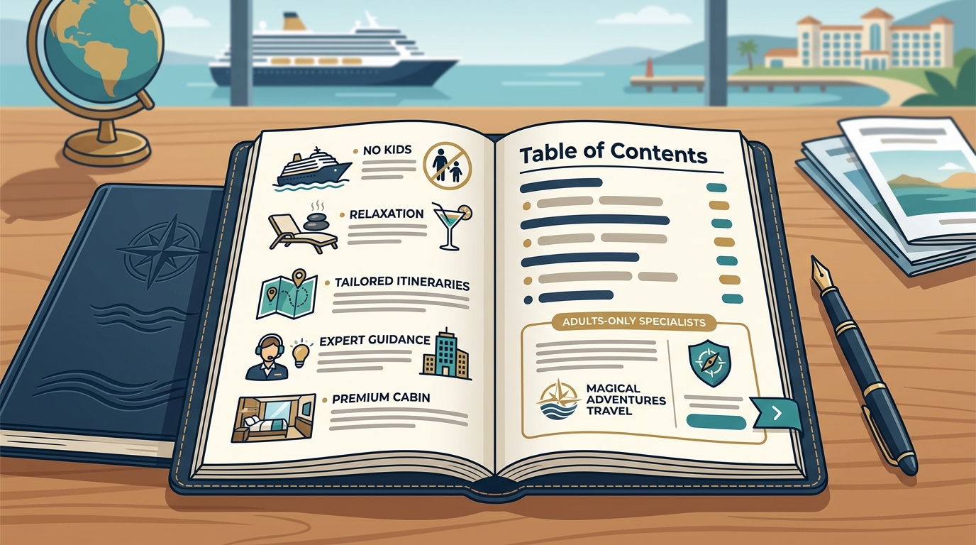 Adults-Only Cruise and Resort Travel: The 2026 Ultimate Guide