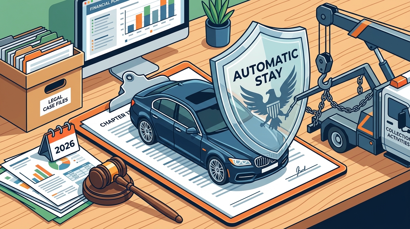 How to Stop Vehicle Repossession Through Bankruptcy in 2026
