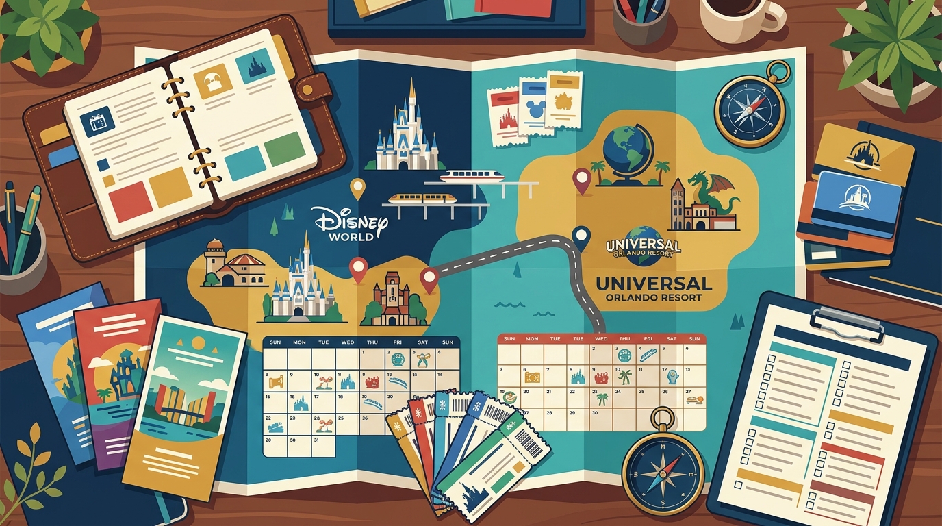 Booking Disney World and Universal Orlando in One Trip: The 2026