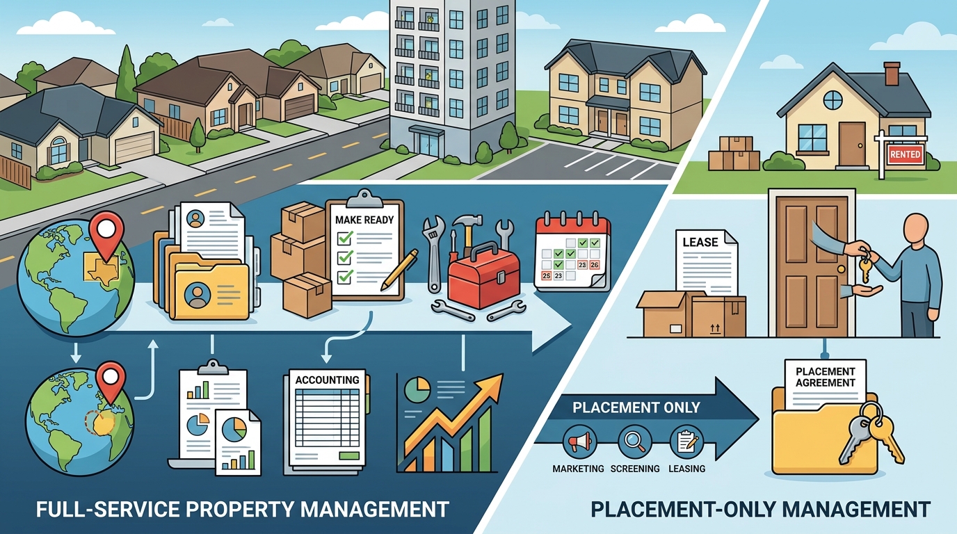 Full-Service vs. Placement-Only Property Management in Lubbock