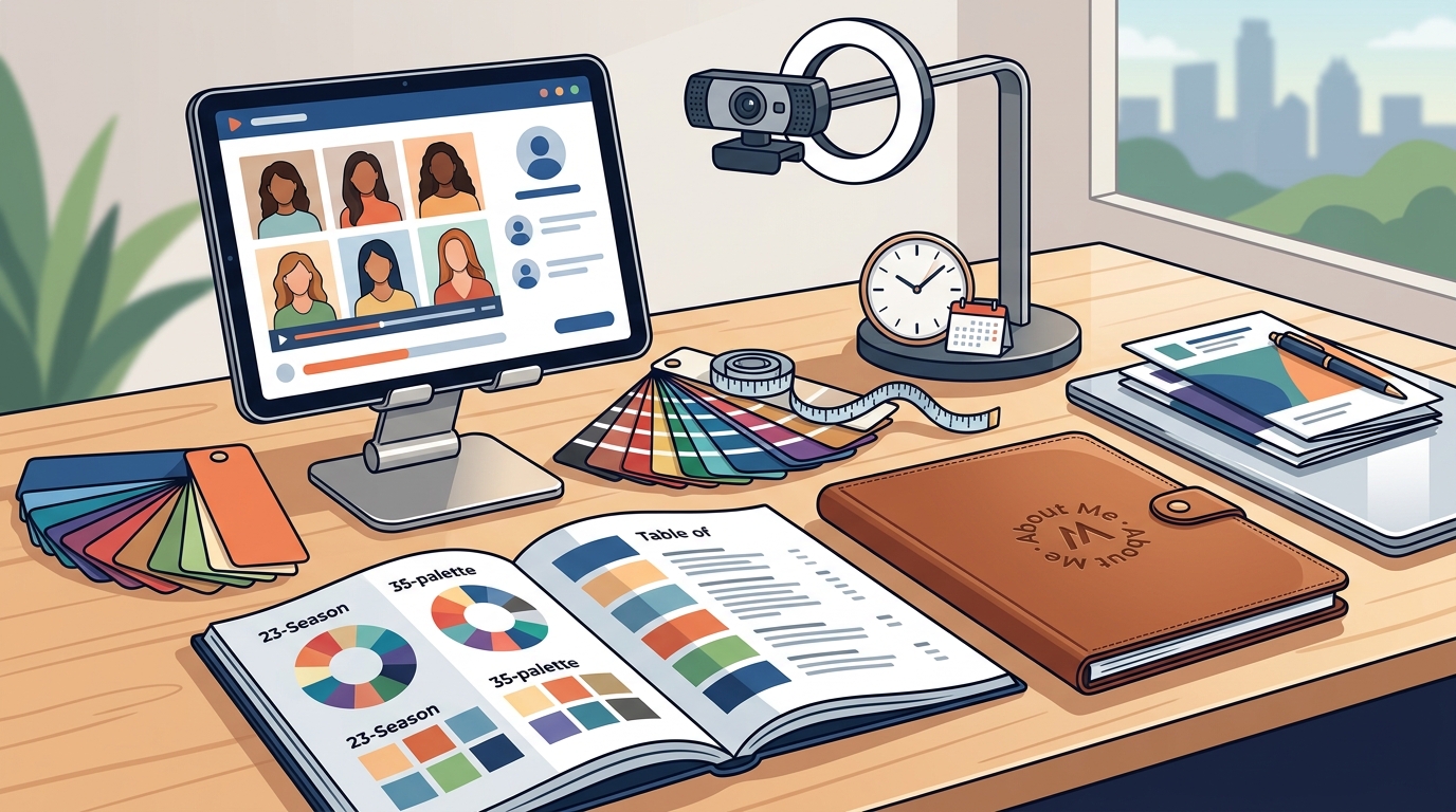 Virtual Personal Color Analysis Guide for Women in 2026