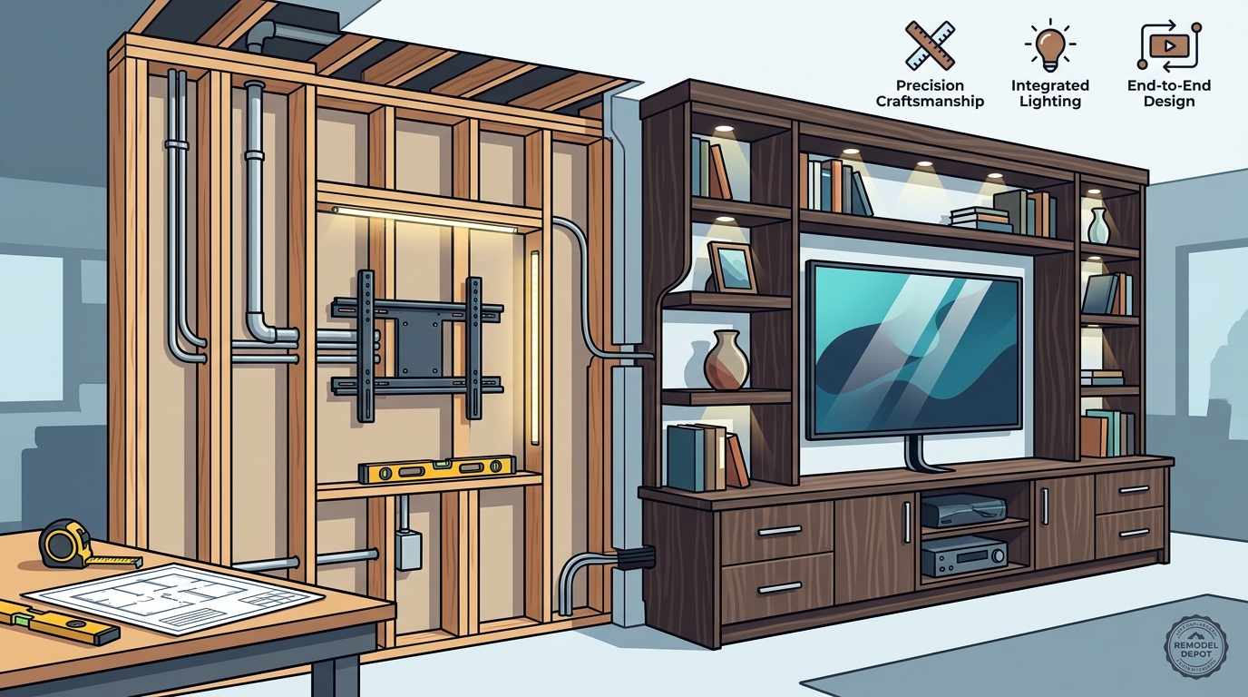 Custom Entertainment Centers in Tampa Bay: A Guide