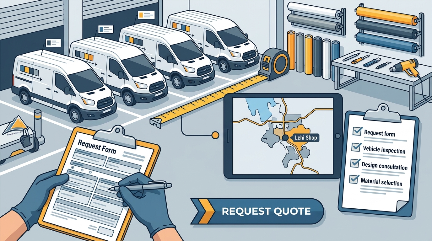 Commercial Fleet Wrap Quote Guide for Salt Lake County