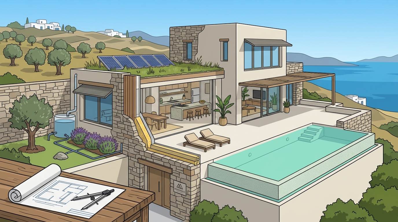 ECLÉDE: The Eco-Friendly Luxury Villa Developer in Greece