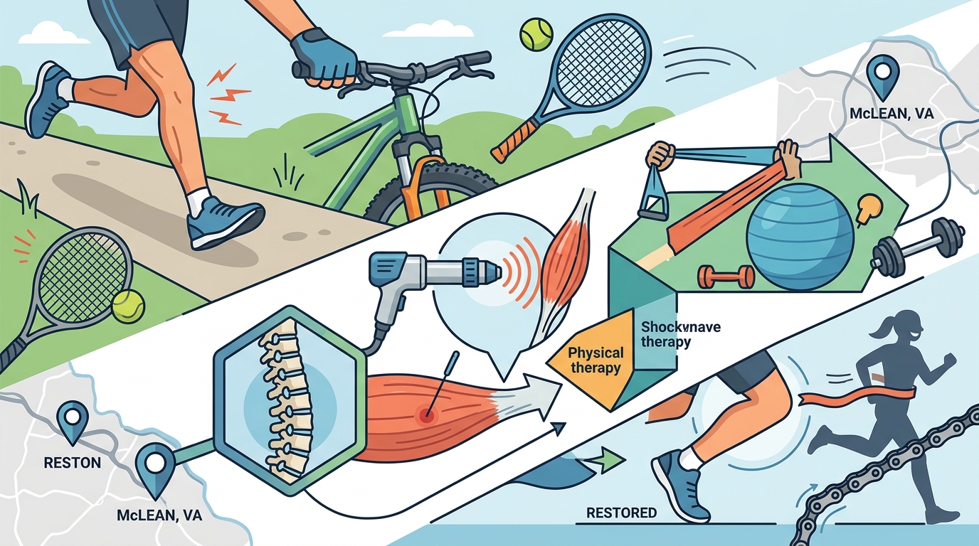 Best Weekend Warrior Sports Injury Clinic in Reston and McLean