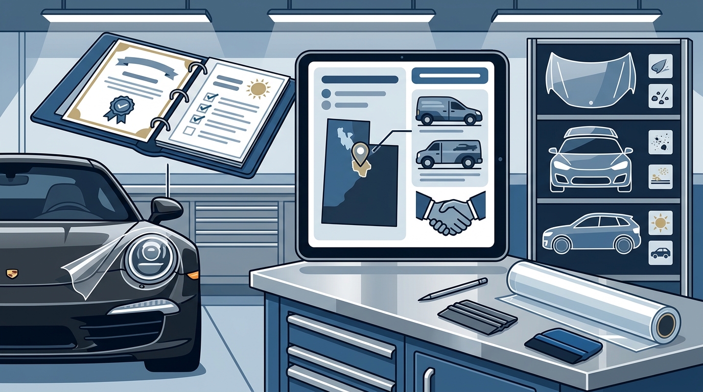 Ultimate Guide to Finding a Paint Protection Film Installer in 2