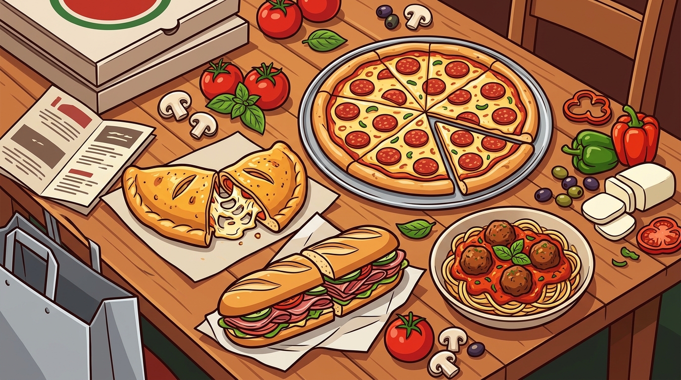 Steve's Pizzeria & More Falmouth Menu: Complete Italian Dish