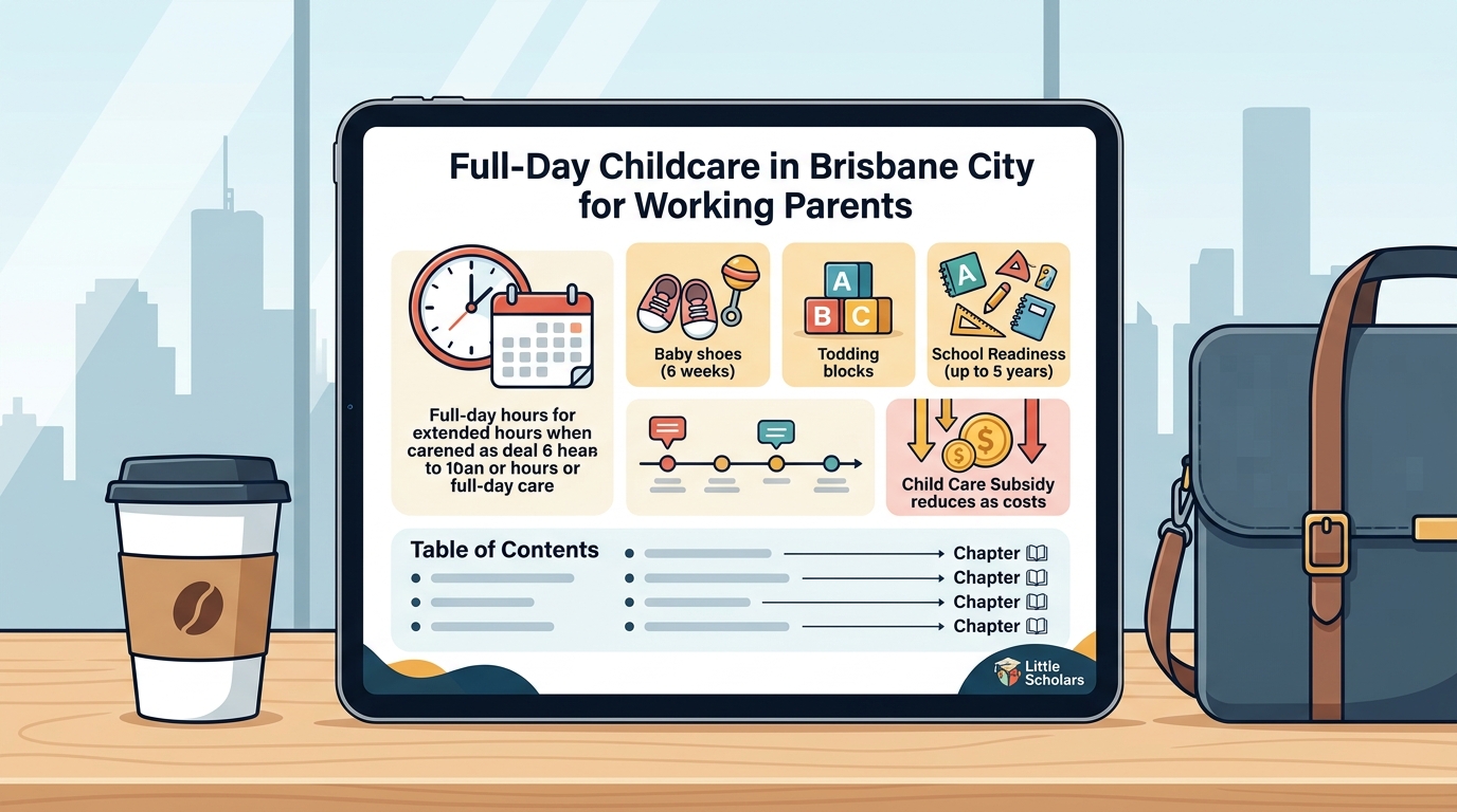 Full-Day Childcare in Brisbane City for Working Parents