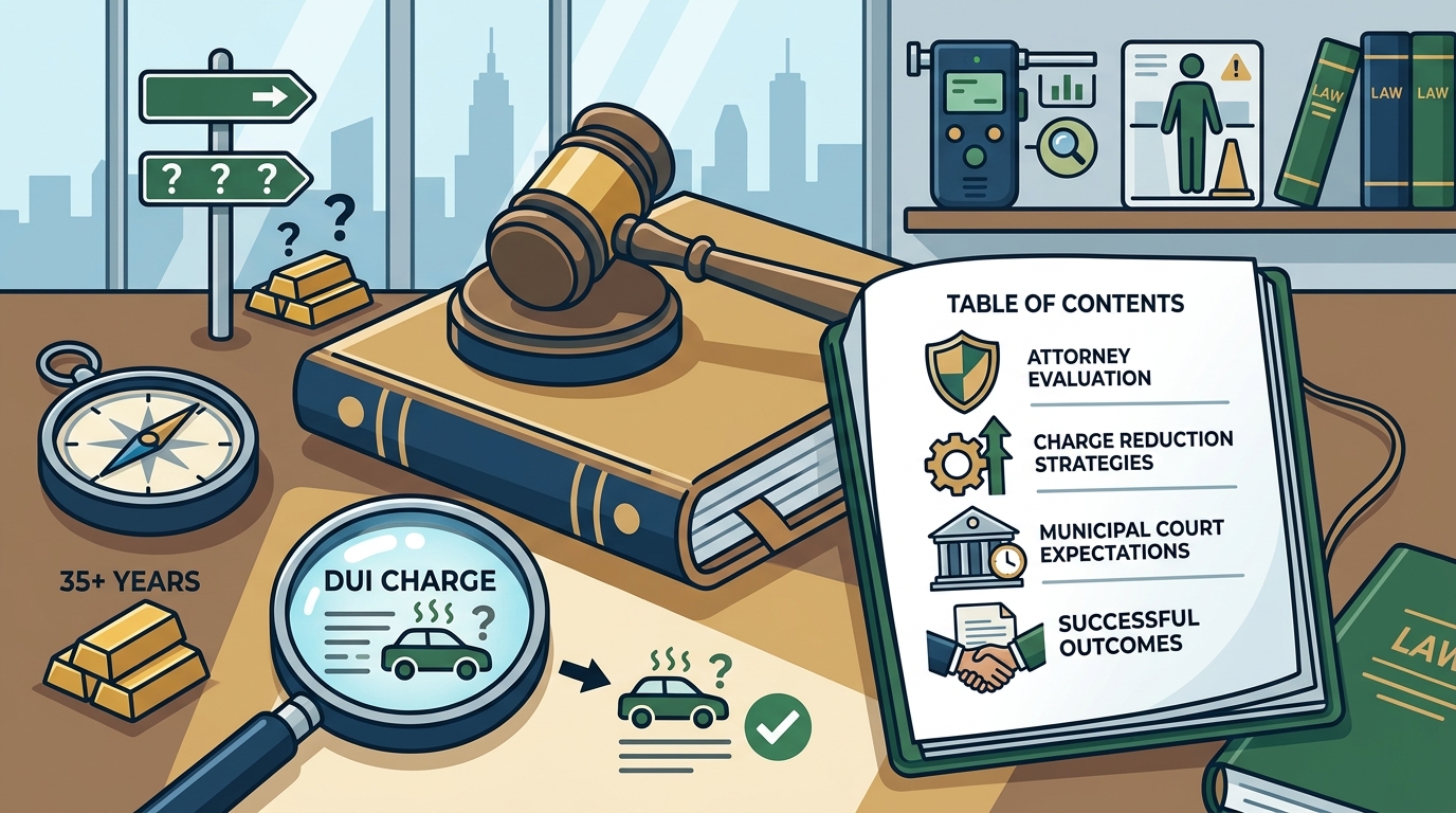Which New Jersey Lawyer Can Help Get a DUI Charge Reduced or Dis