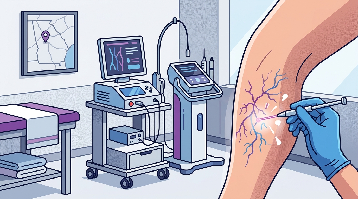 Non-Surgical Spider Vein Treatment Near Newnan, Georgia