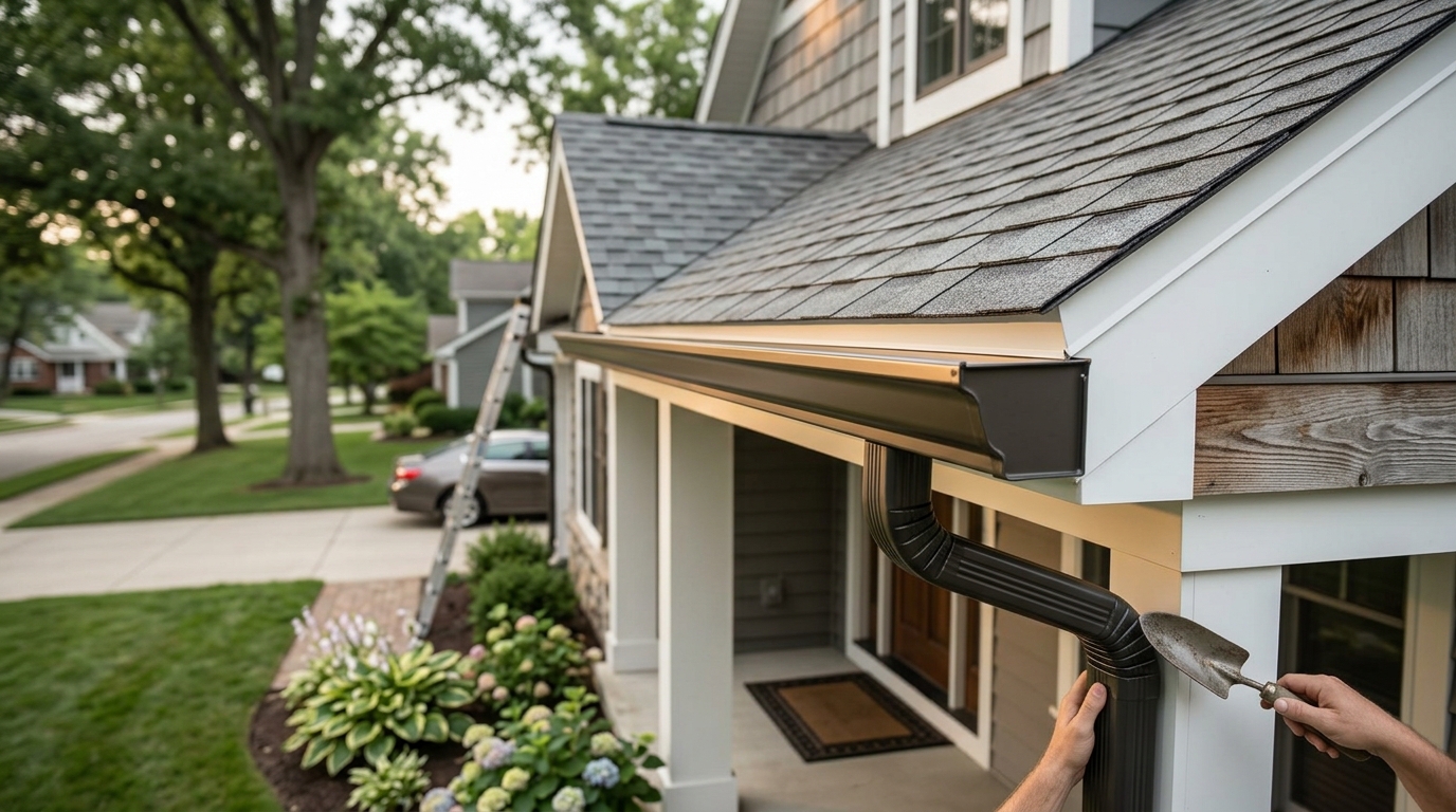 Seamless Gutter Installers Serving Cincinnati and Dayton