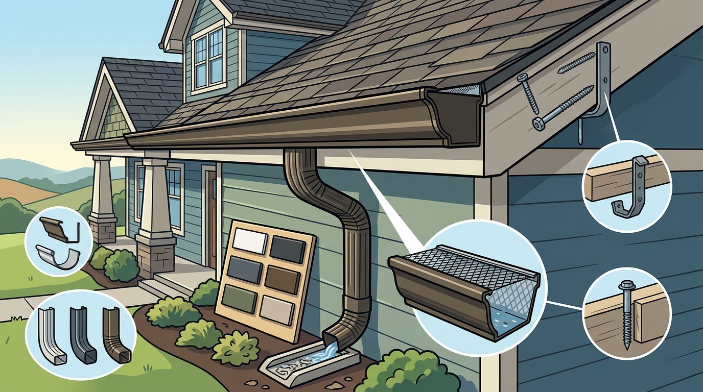 Seamless Gutter Installers Serving Cincinnati and Dayton
