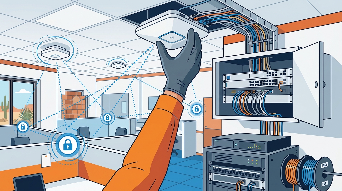 Secure Office Wi-Fi Setup in Chandler, AZ: The 2026 Guide