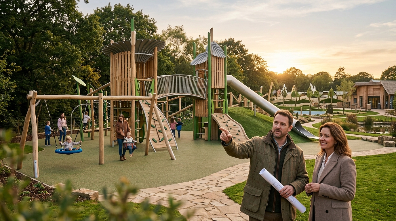 Custom Playground Design and Build for UK Leisure Attractions