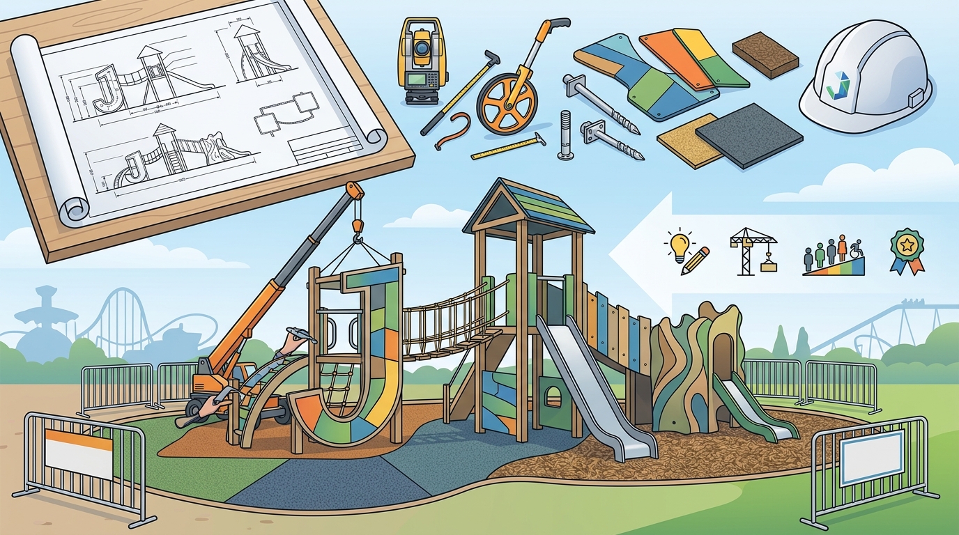Custom Playground Design and Build for UK Leisure Attractions