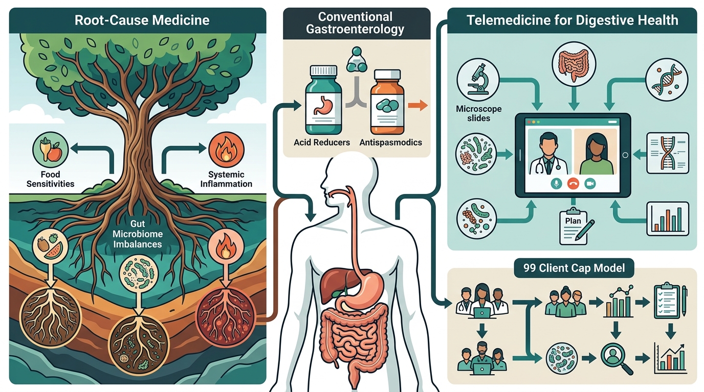 Functional Medicine Telemedicine for Digestive Health in 2026