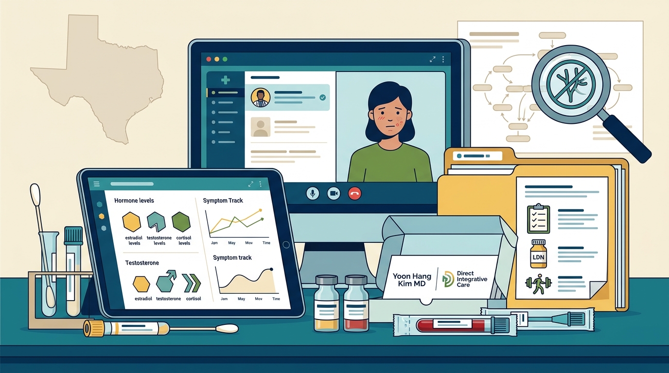 Functional Medicine Hormone Balancing via Telemedicine in Texas