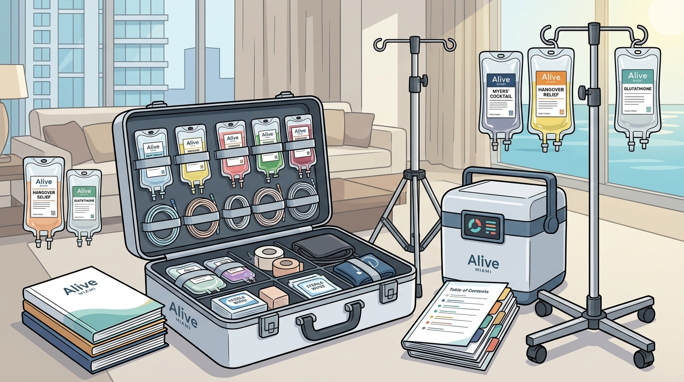 Mobile IV Therapy in Miami and Brickell: The 2026 Guide