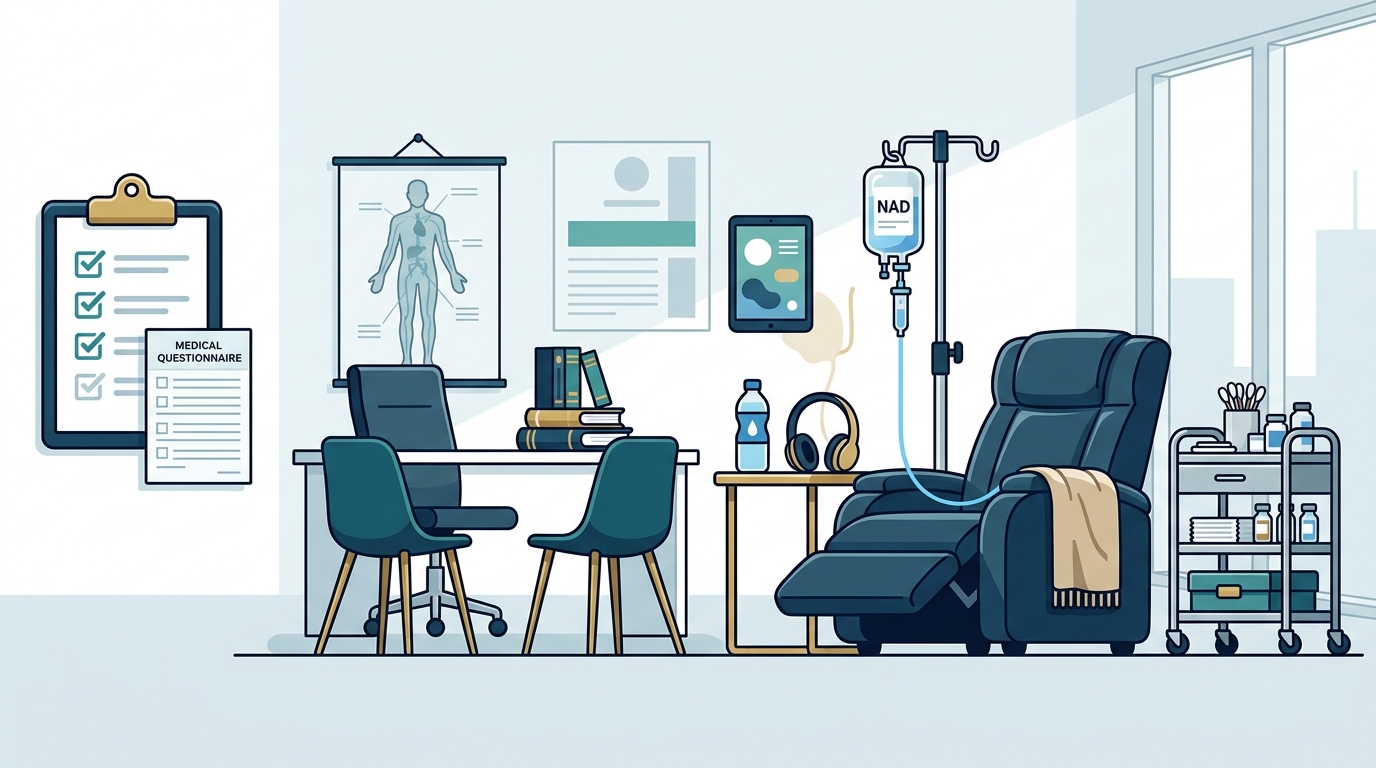 What Does a Typical NAD Therapy Appointment Involve?