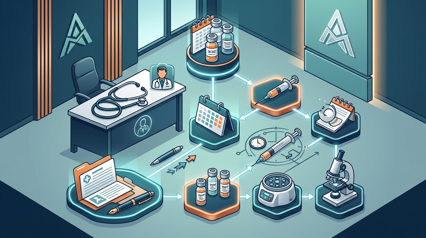 Exosome Therapy Timeline and Process at a Medical Spa