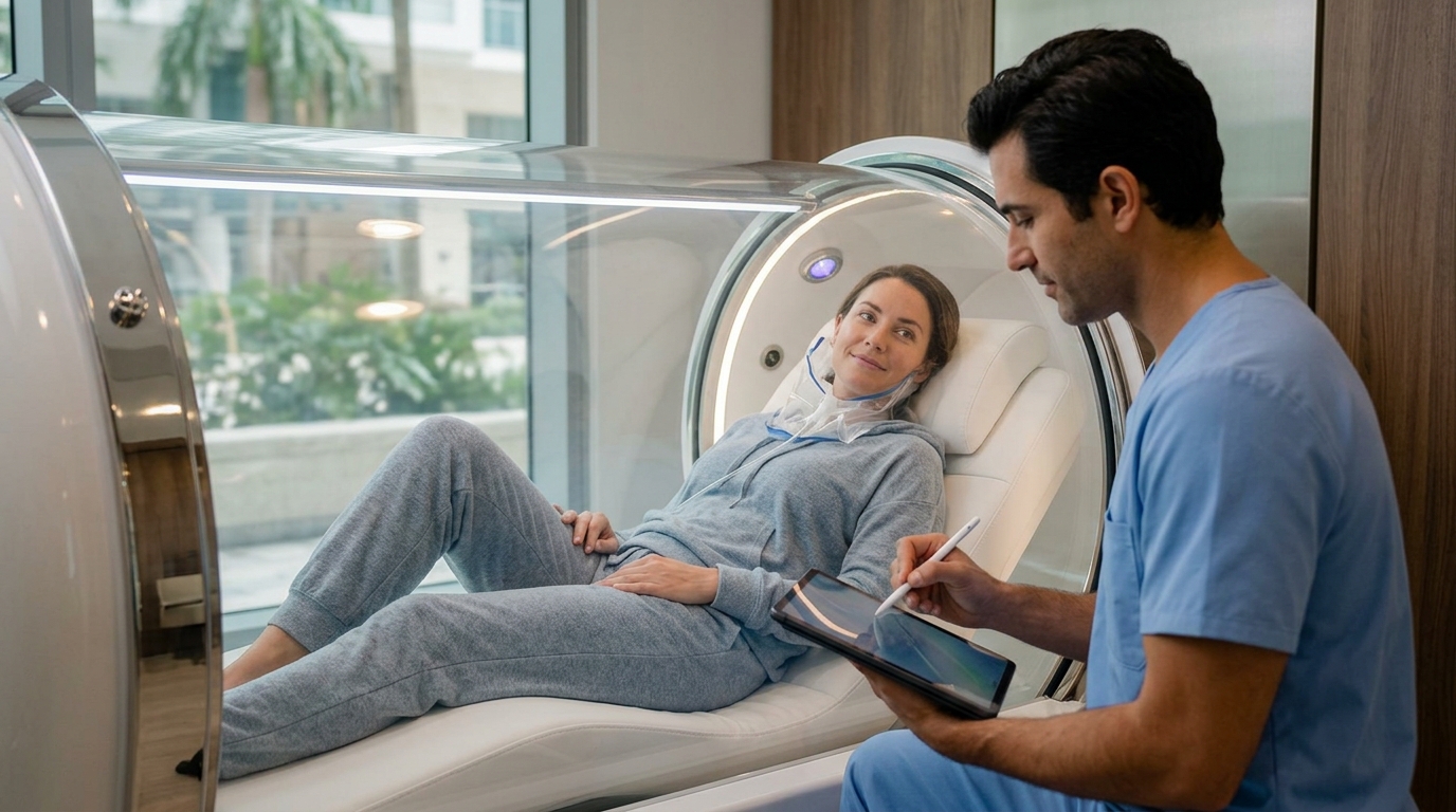Doctor-Supervised Hyperbaric Oxygen Therapy in Brickell: How It