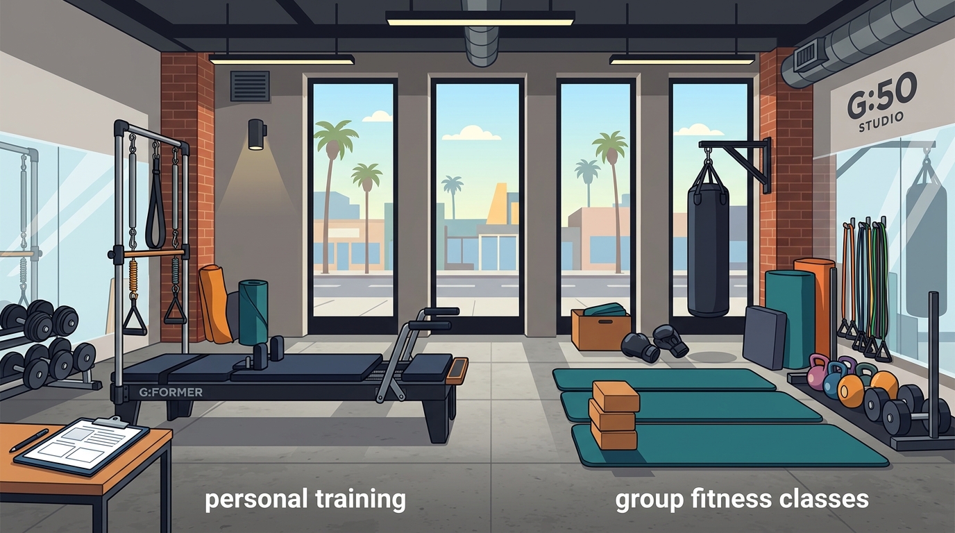Personal Training and Group Fitness in West Hollywood: The G:50