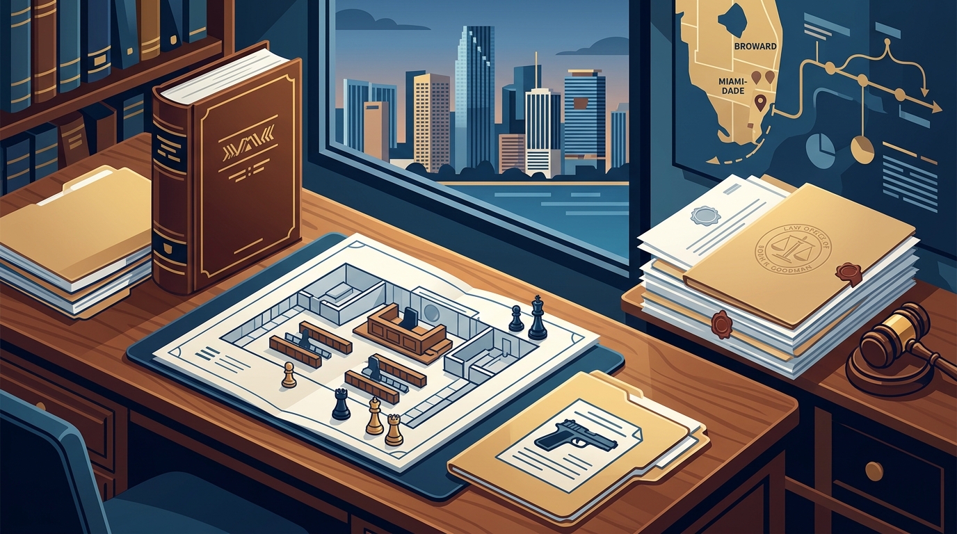 Best Lawyer for a Gun Charge in Miami: 2026 Guide