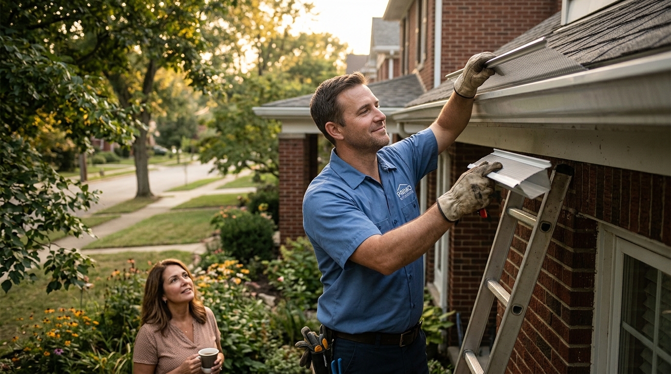 Gutter Guard Company in Cincinnati for Existing Gutters