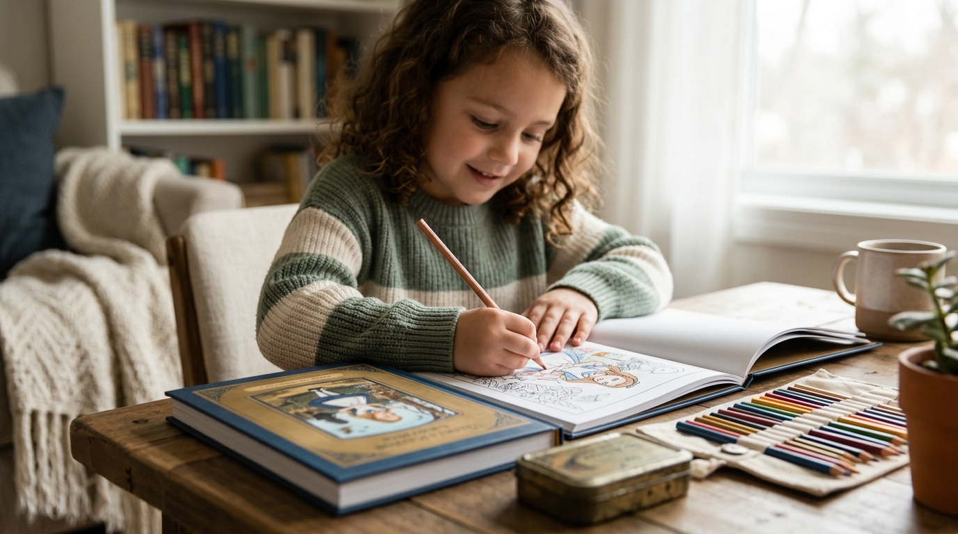 Where to Find a Custom Coloring Book for a Child in 2026