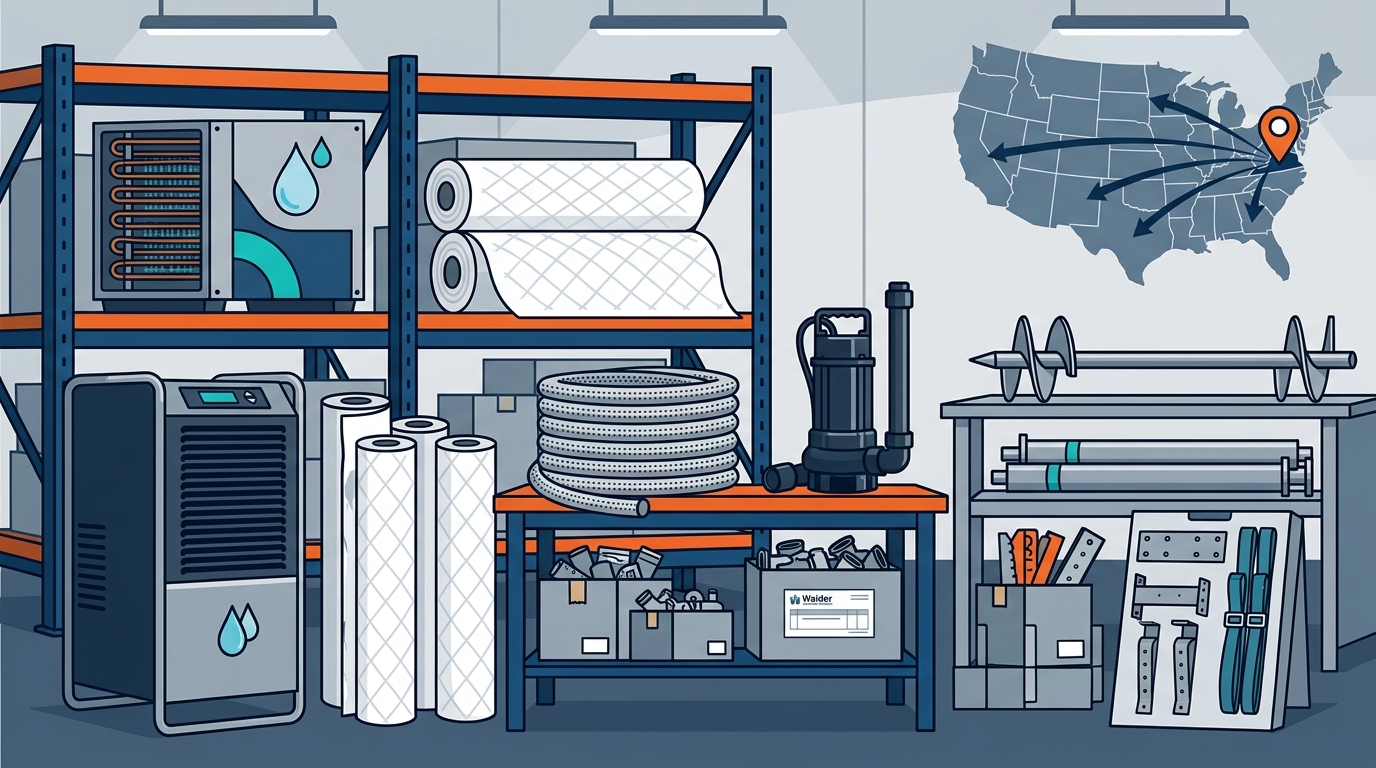 Walder Foundation Products: Virginia's Crawl Space and Supply