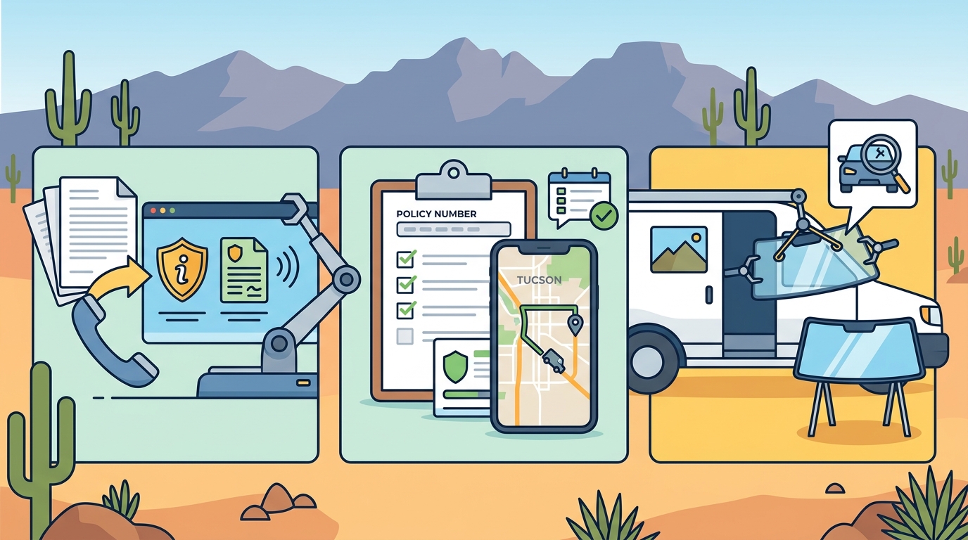 Vista Glass Insurance Claims Guide for Tucson Windshield Repair