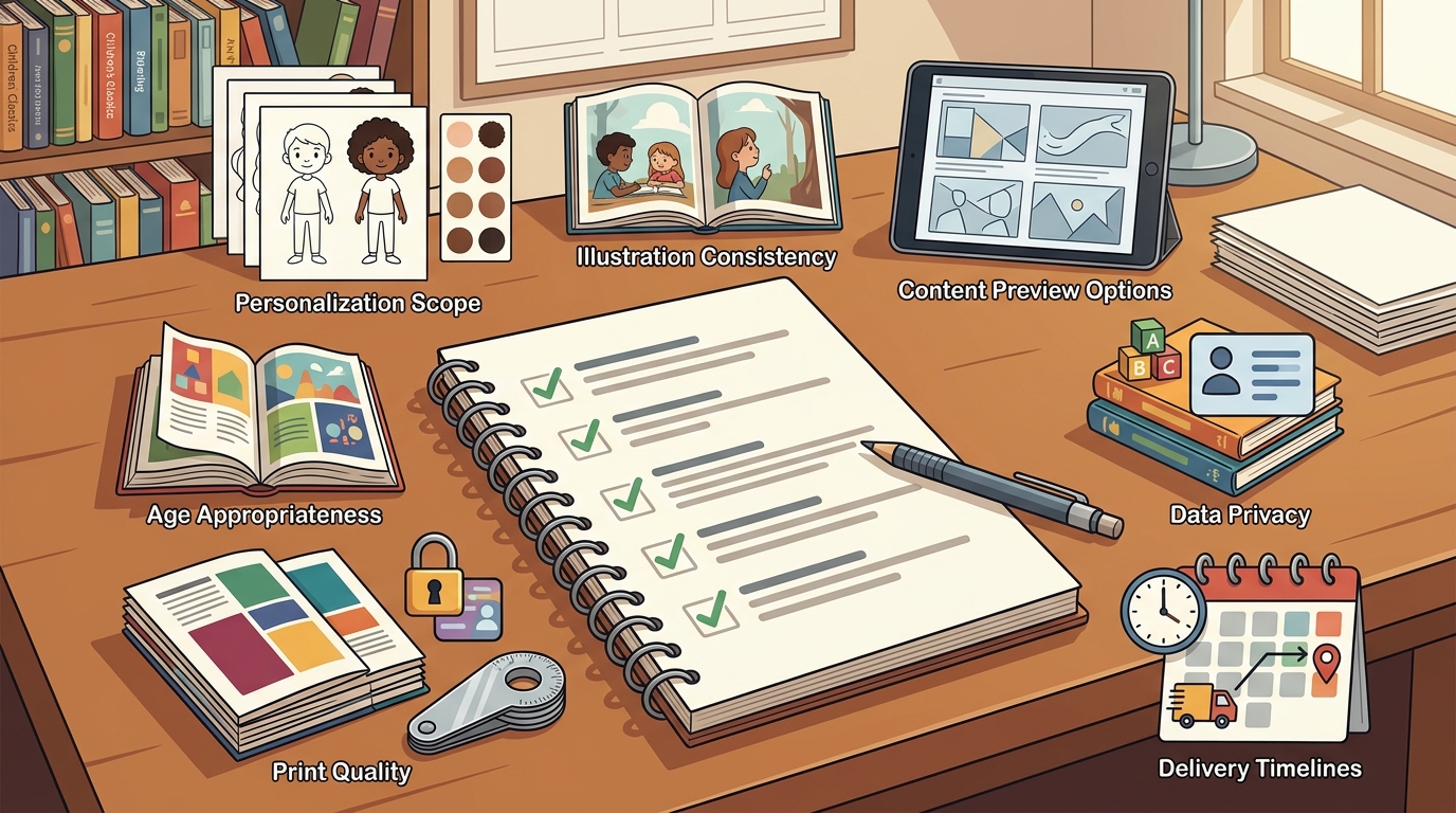 Parent's Guide to Custom Illustrated Storybooks: 7 Key Checks