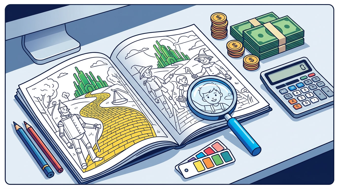 How Much Do Personalized Coloring Books Cost in 2026?
