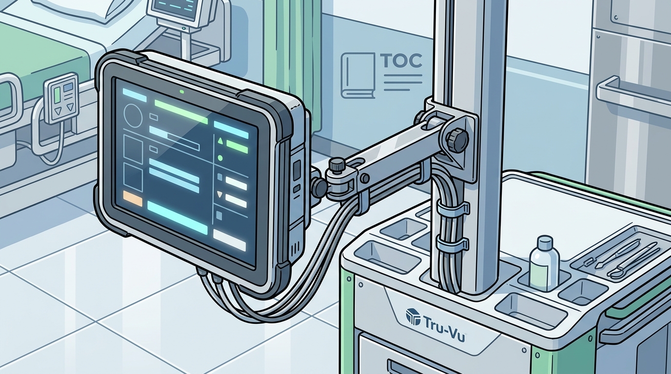 IEC 60601-Certified Displays for Medical Carts: 2026 Guide