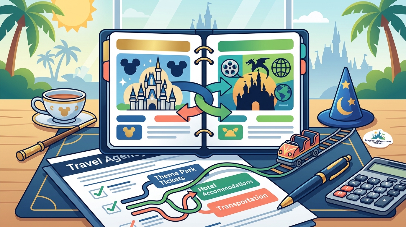 Can One Travel Agent Book Disney World and Universal Orlando?