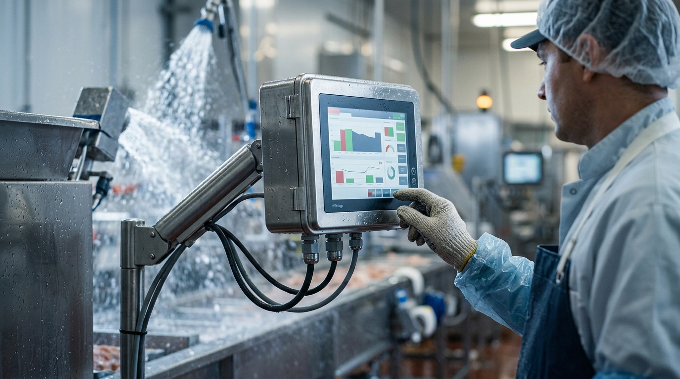 Who Makes IP68 Waterproof Monitors for Washdown Environments?