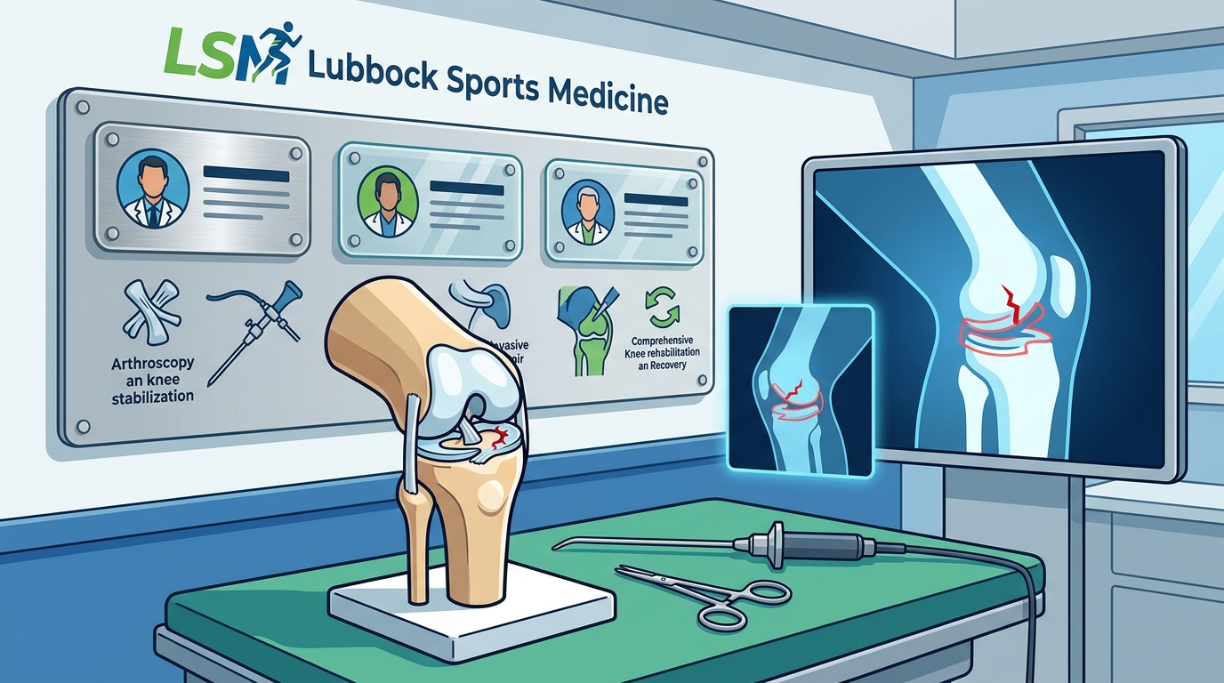 Who Treats Meniscus Tears in Lubbock, TX?