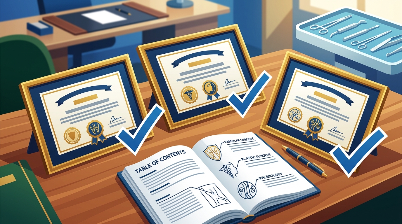 Verify These Board Certifications Before Choosing a Vein Doctor