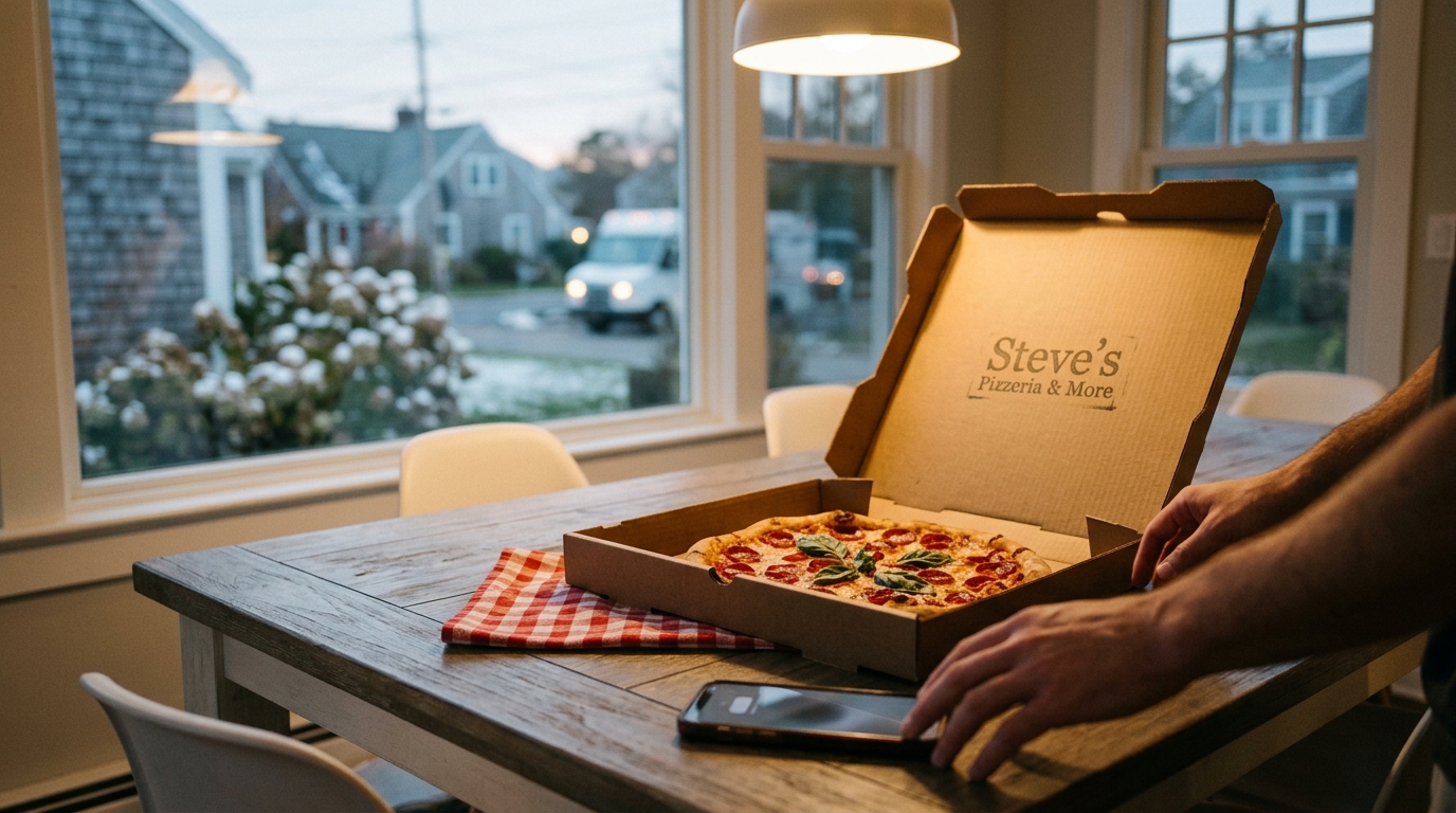 How to Order Pizza for Delivery in Falmouth, MA