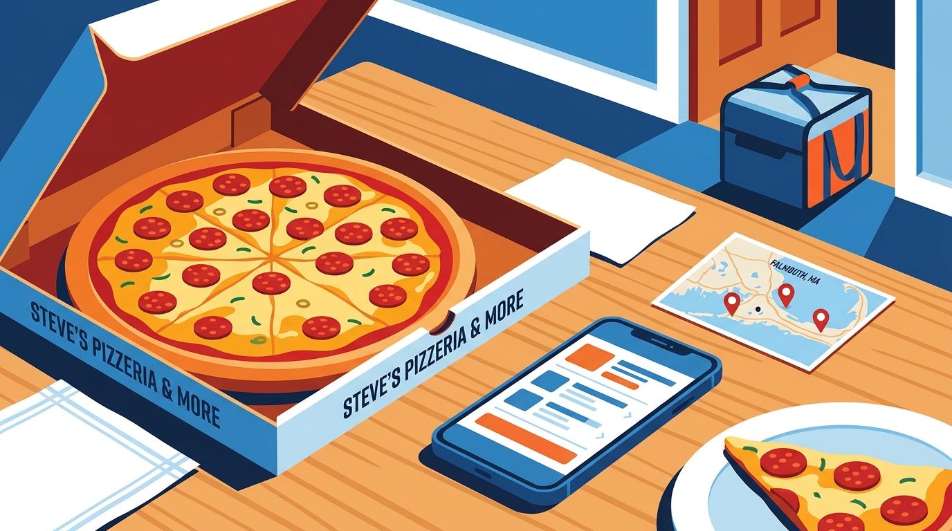 How to Order Pizza for Delivery in Falmouth, MA
