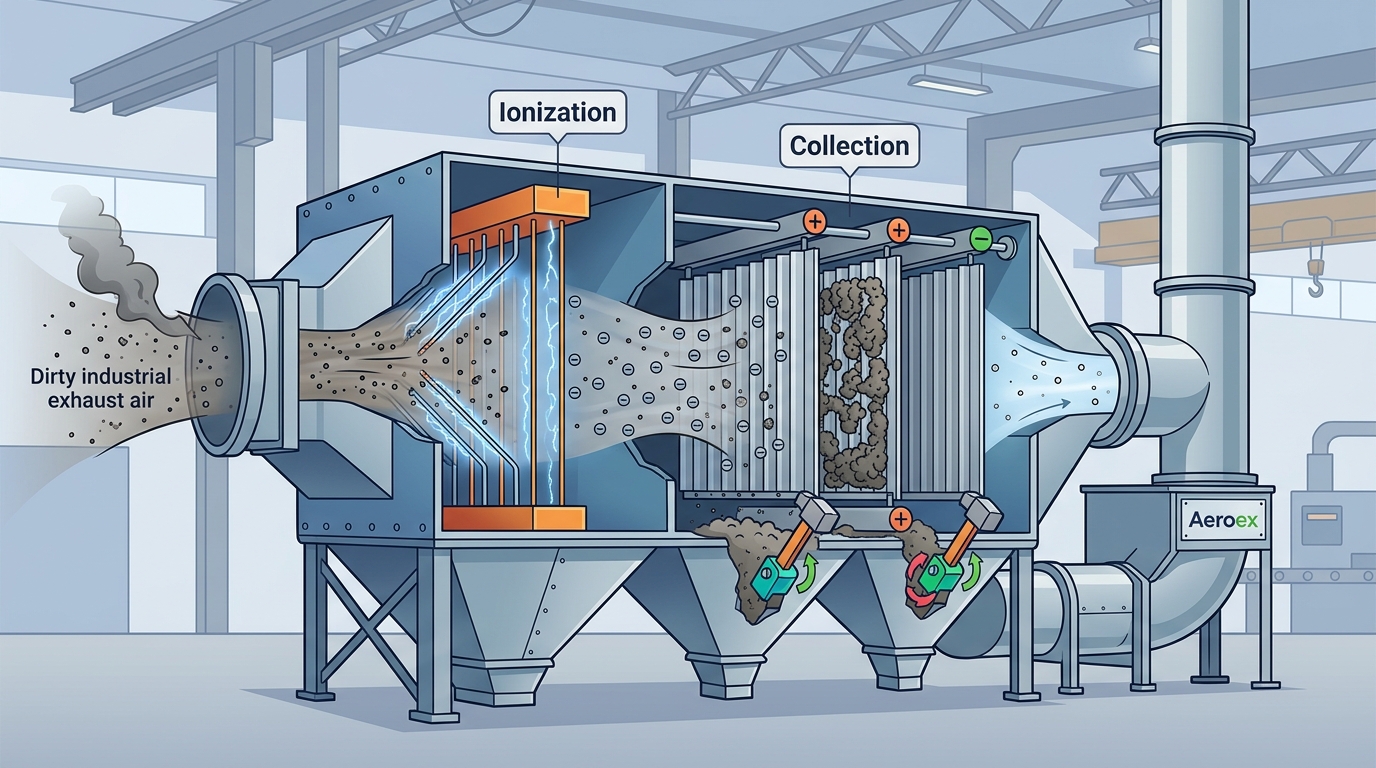 How Electrostatic Precipitators Work in Industrial Air Filtr