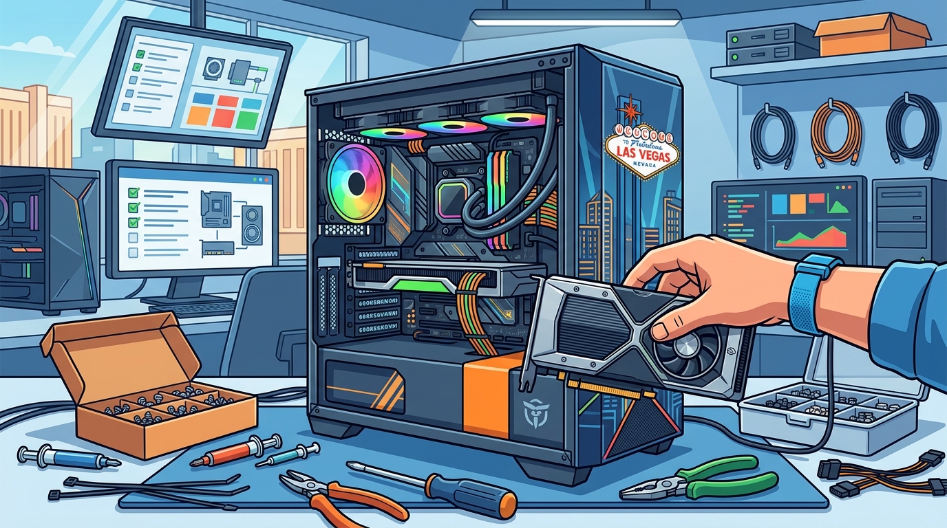 Who Builds Custom and Gaming PCs in Las Vegas?